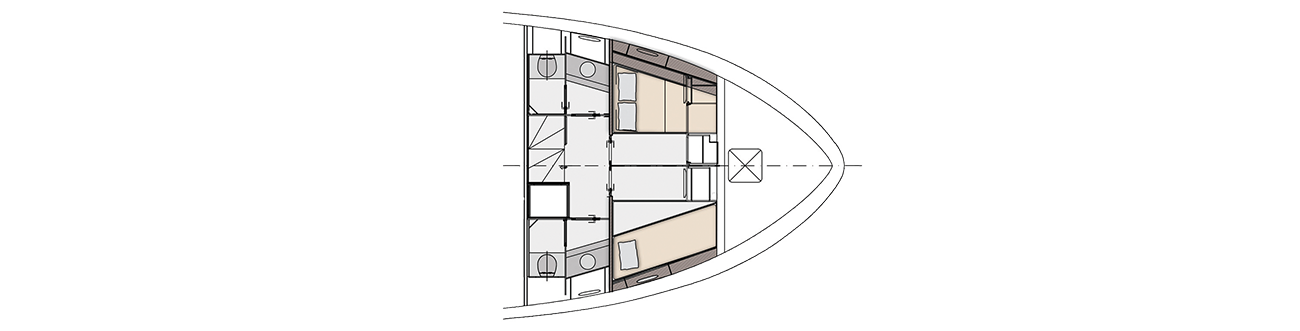 Crew cabin - opt layout